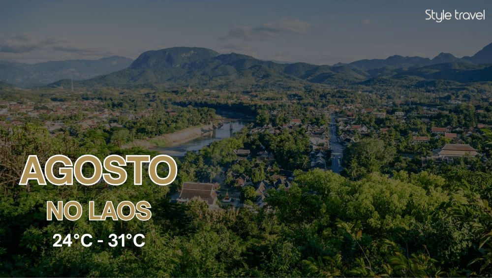 August in Laos