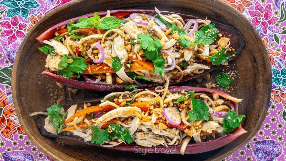 Banana Flower Salad