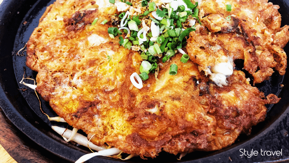 Hoy Tod – Crispy Oyster Omelet